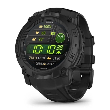 Smartwatch garmin instinct 3 tactical editión gps amoled 4gb funciónes avanzadas