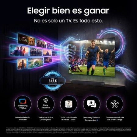 Samsung TV 48″ OLED S83H 4K Vision AI Smart TV (2026)
