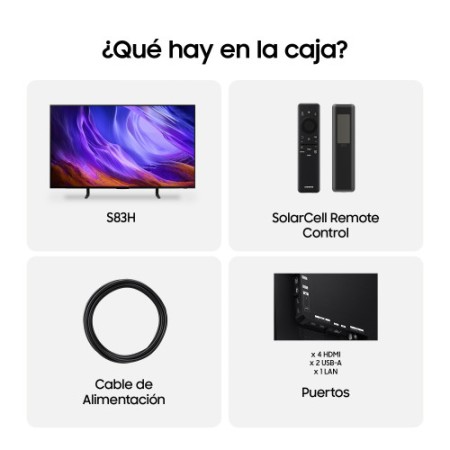 Samsung TV 48″ OLED S83H 4K Vision AI Smart TV (2026)