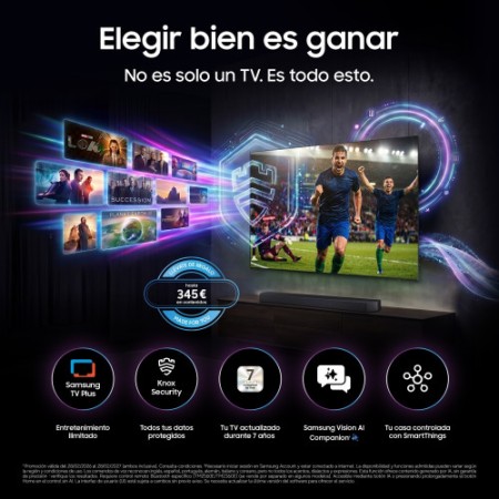 Samsung TV 55″ OLED S83H 4K Vision AI Smart TV (2026)