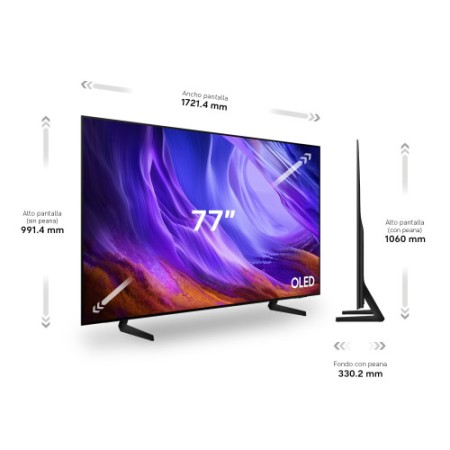 Samsung TV 77″ OLED S83H 4K Vision AI Smart TV (2026)