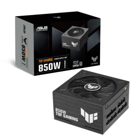 ASUS TUF Gaming 850W Platinum unidad de fuente de alimentación 20+4 pin ATX ATX Negro