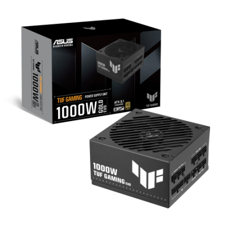 ASUS TUF Gaming 1000W Gold EVO unidad de fuente de alimentación 20+4 pin ATX ATX Negro