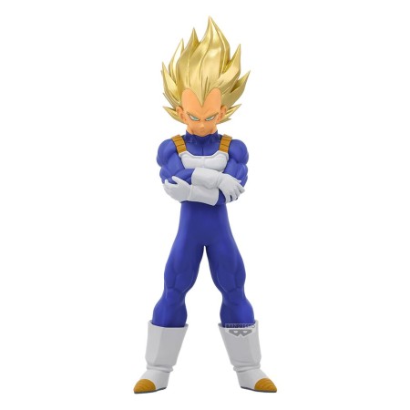 Figura banpresto dragon ball z blood of saiyans super saiyan vegeta 20cm