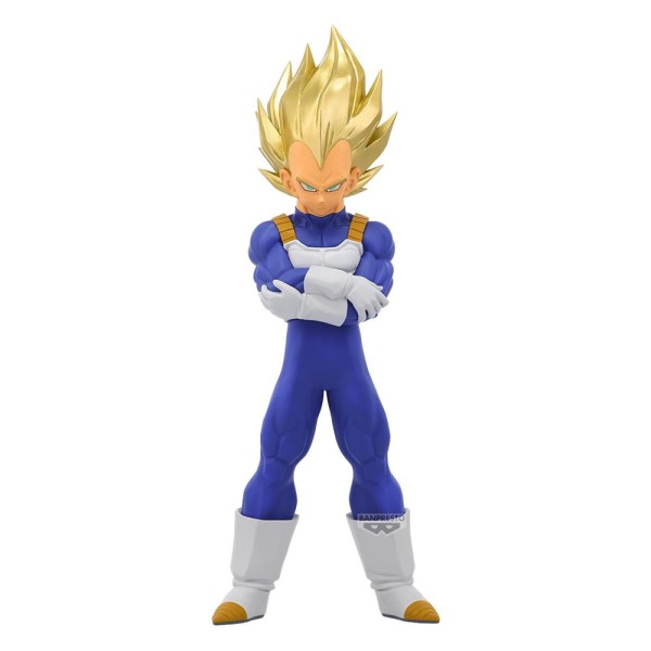 Figura banpresto dragon ball z blood of saiyans super saiyan vegeta 20cm