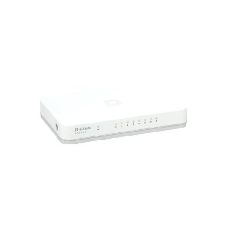Switch 8 puertos 10 - 100 - 100 go - sw - 8g d - link