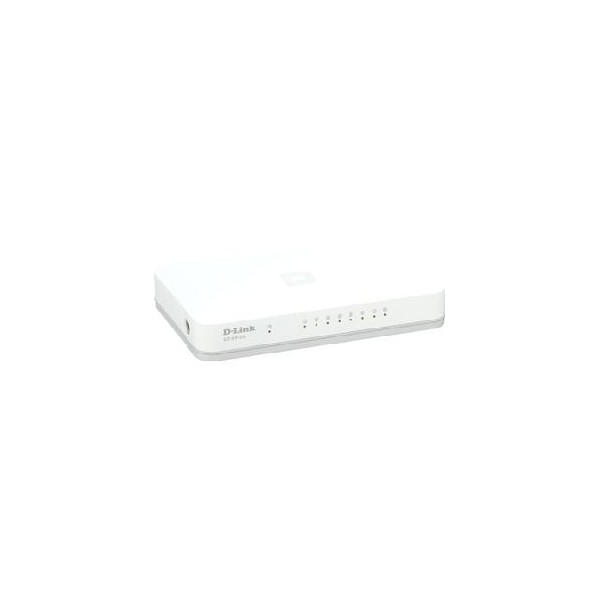 Switch 8 puertos 10 - 100 - 100 go - sw - 8g d - link