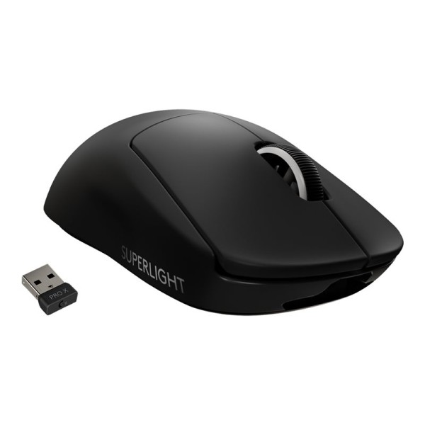 Mouse raton logitech pro x superlight gaming wireless 25600dpi negro