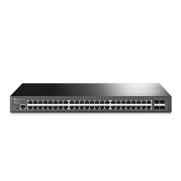 Switch 48 puertos tp - link 10 - 100 - 1000 rack 19 pulgadas 1u  gestion l2