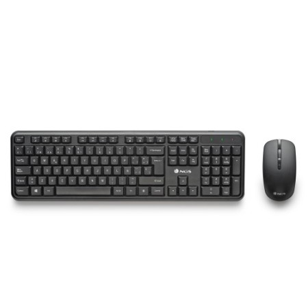 NGS SERENITY KIT (QUERTY, ES) teclado Ratón incluido Universal RF inalámbrico QWERTY Español Negro