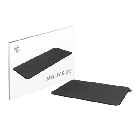 MSI AGILITY GD23 alfombrilla para ratón Alfombrilla de ratón para juegos Negro