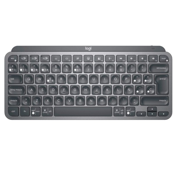 Teclado logitech mx keys mini grafito wireless inalambrico