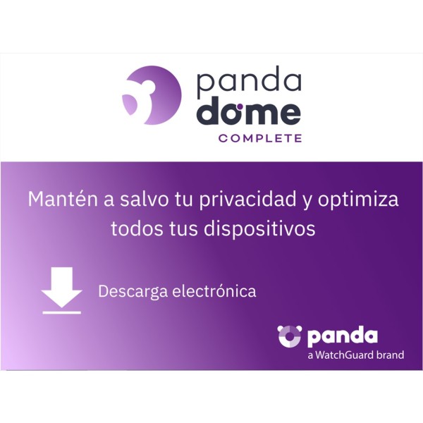 Antivirus panda dome complete 10 dispositivos 2 años esd licencia electronica