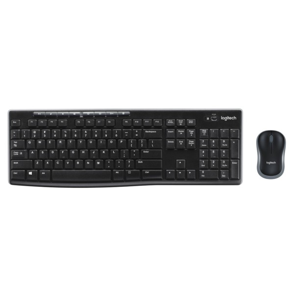 Teclado  mouse logitech mk270 inalambrico italiano