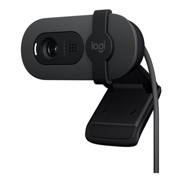 Webcam logitech brio 100 grafito full hd -  usb