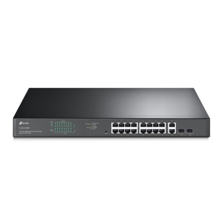 Switch tp - link tl - sg1218mpe 16 puertos poe 192w  sfp