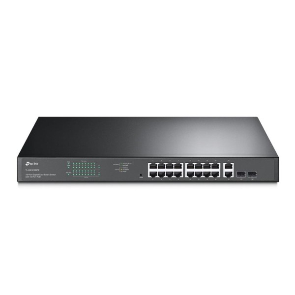 Switch tp - link tl - sg1218mpe 16 puertos poe 192w  sfp