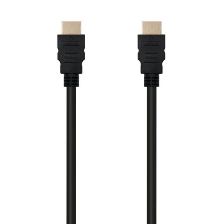 Cable HDMI 1.3b Nanocable 10.15.0301/ HDMI Macho - HDMI Macho/ 1m/ Negro