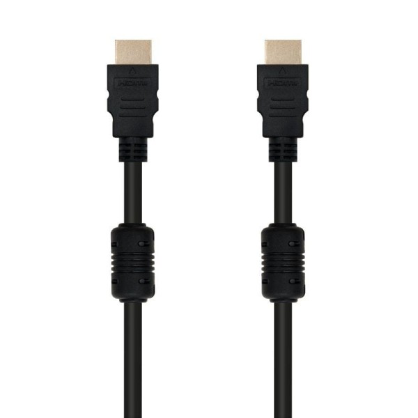 Cable HDMI 1.4 Nanocable 10.15.1802/ HDMI Macho - HDMI Macho/ 1.8m/ Negro