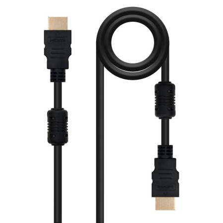 Cable HDMI 1.4 Nanocable 10.15.1802/ HDMI Macho - HDMI Macho/ 1.8m/ Negro