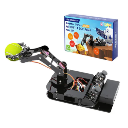 Kit brazo robotico acebott esp32 4 - dof compatible con arduino