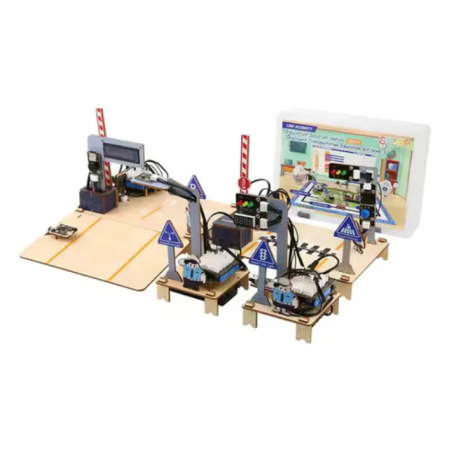 Kit transporte inteligente acebott esp32 compatible con arduino