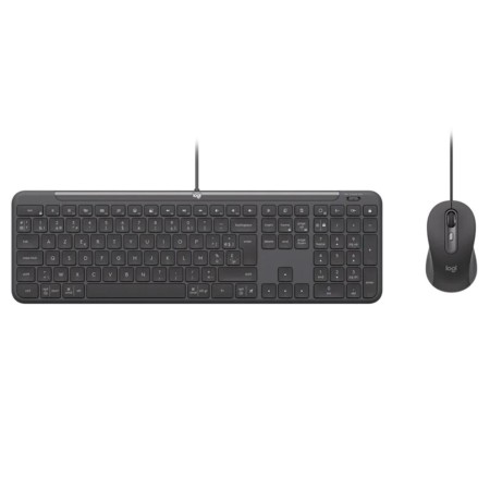 Teclado  raton logitech mk620 negro