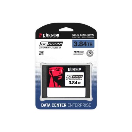 Kingston Technology DC600M 2.5″ 3840 GB Serial ATA III 3D TLC NAND