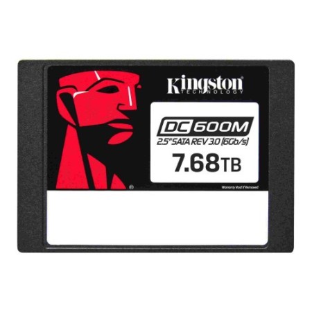 Kingston Technology DC600M 2.5″ 7680 GB Serial ATA III 3D TLC NAND