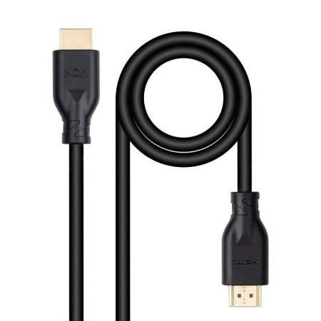 Cable HDMI 2.0 4K CCS Nanocable 10.15.3902/ HDMI Macho - HDMI Macho/ 2m/ Negro