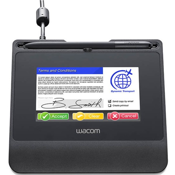 Digitalizador de firma wacom stu - 540 - ch2  software sign pro pdf