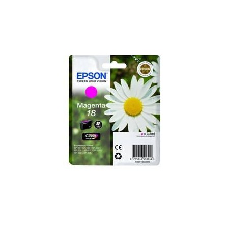 Cartucho tinta epson t180340 magenta xp - 102 - 205 - 305 - 405 - 30 -  margarita