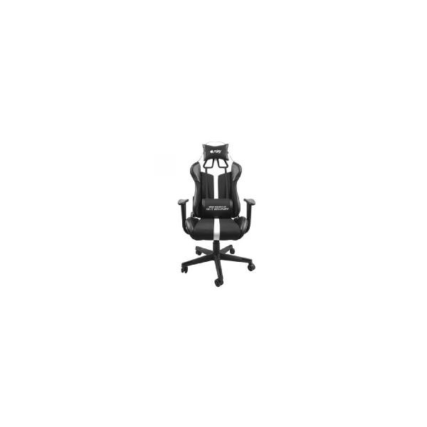 Silla gaming fury avenger xl negra - blanca