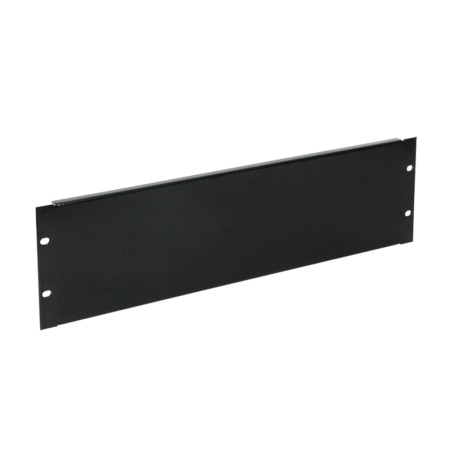 Panel frontal ciego para armario rack 19  pulgadasphasak 3u negro pho 5003