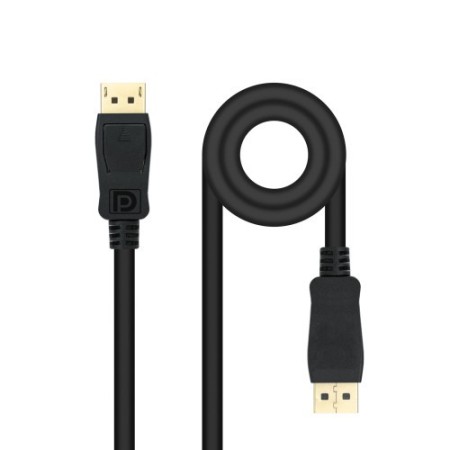 Nanocable Cable DisplayPort 1.4, DP/M - DP/M, Negro, 1 m