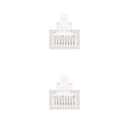 Cable de Red RJ45 UTP Nanocable 10.20.0105-W Cat.5e/ 5m/ Blanco