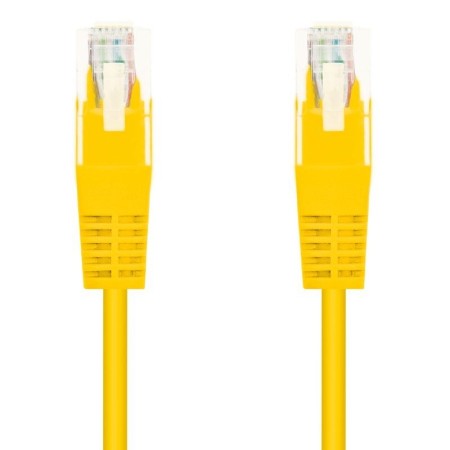 Cable de Red RJ45 UTP Nanocable 10.20.0400-L30 Cat.6/ 30cm/ Amarillo