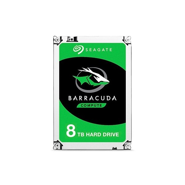 Disco duro interno hdd seagate barracuda st8000dm004 8tb 3.5 pulgadas 5400rpm -  256mb -  sata 6gb - s