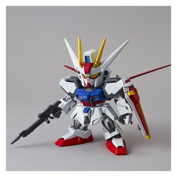 Maqueta bandai hobby mobile suit gundam sd gundam ex aile strike gundam