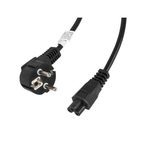 Cable alimentacion lanberg vde cee 7 - 7 a iec 320 c5 3m
