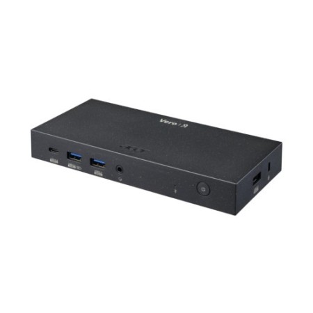 Acer Vero MST Dock M33 100W PD - Black EU (Retail pack) Alámbrico USB 3.2 Gen 2 (3.1 Gen 2) Type-C Negro