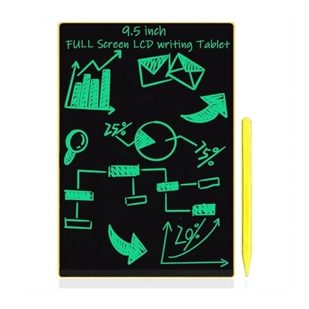 Pizarra digital leotec nine yellow lcd 9.5 pulgadas amarillo