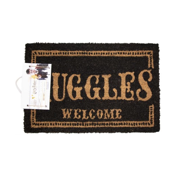 Felpudo 60x40 harry potter muggles welcome