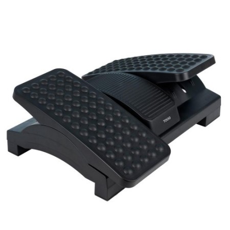 TOOQ (TQFR0605-B) REPOSAPIES AJUSTABLE EN ALTURA E INCLINACIÓN, NEGRO