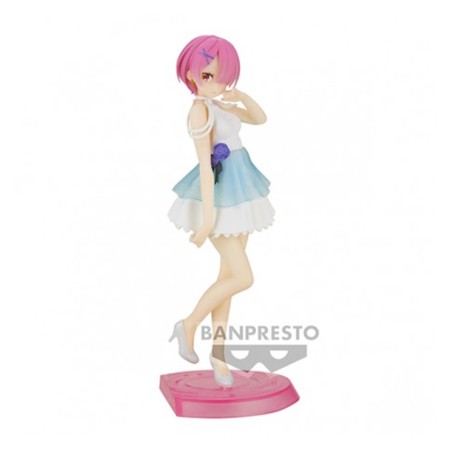 Figura banpresto re: zero starting life in another world serenus couture ram