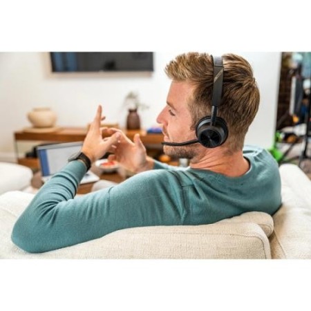 HP Poly Auriculares Poly Voyager 4310 UC monaural + adaptador BT700 USB-A + base de carga