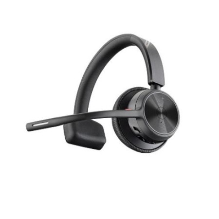 HP Poly Auriculares Poly Voyager 4310 UC monaural + adaptador BT700 USB-A + base de carga