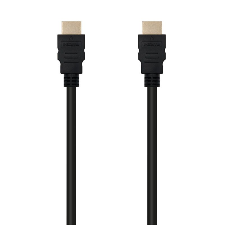 Cable HDMI 1.3b Nanocable 10.15.0302/ HDMI Macho - HDMI Macho/ 1.8m/ Negro