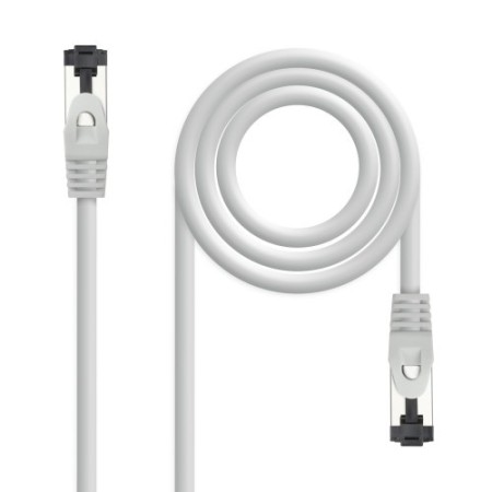 Nanocable Cable de Red Latiguillo Cat.8.1 2GHz LSZH SSTP AWG26, Gris, 5 m