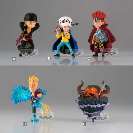 Figura banpresto one piece world collectable wanokuni oginashima 4 unidad aleatoria